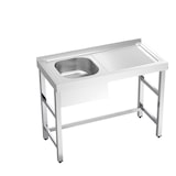 thumbnail of Gasfrit - Fregadero industrial seno y escurridor 1200 x 600 x 850