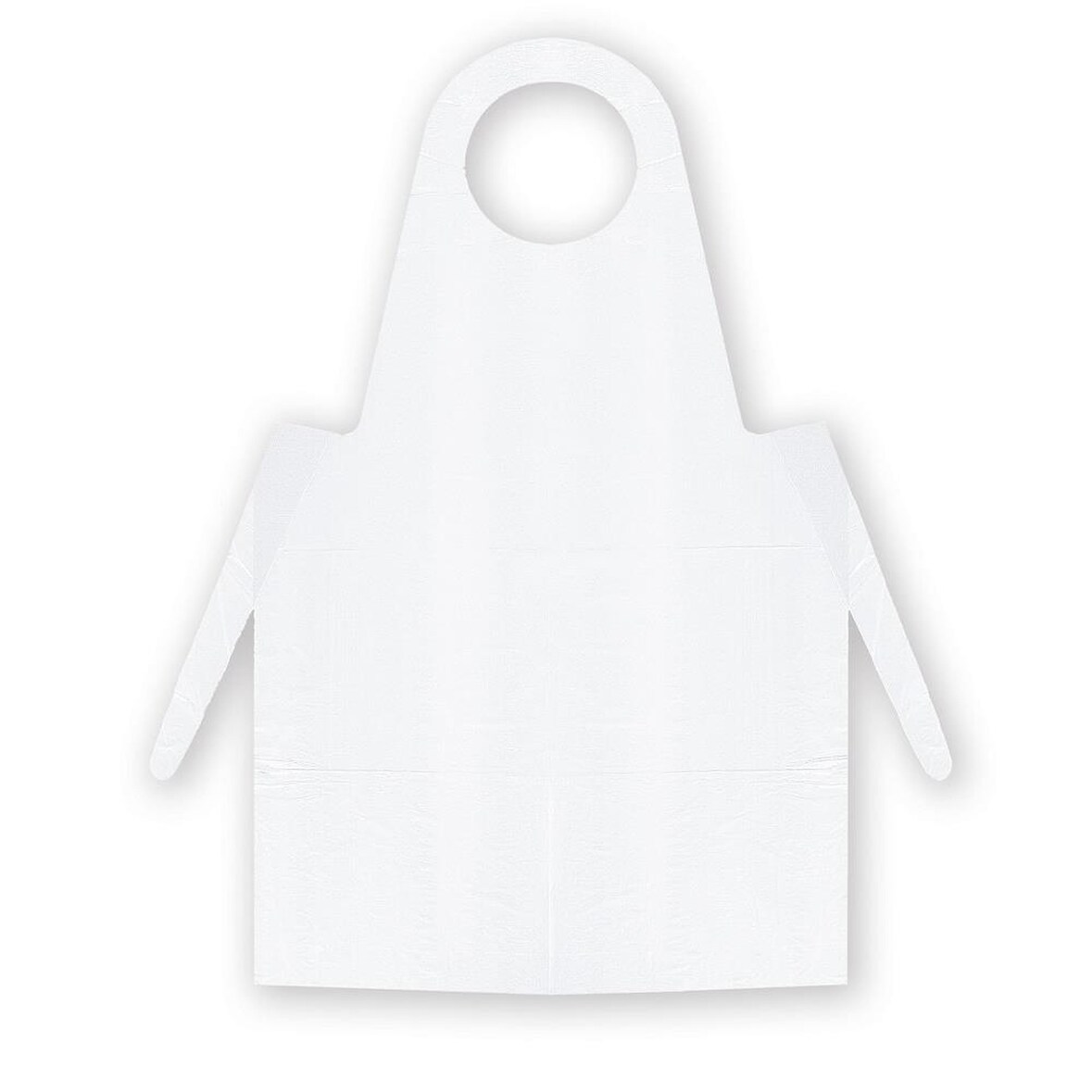 PE-Einmalschürzen | 16µ | 125 x 81 cm | weiß | 1000 Schürzen