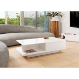 thumbnail of SalesFever Salontafel rechthoekig | met lade | MDF hout | B 120 x D 60 x H 36 cm | wit