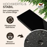 thumbnail of CASARIA® 3x Wandregal 50cm Holz Hochglanz Schwarz Regal