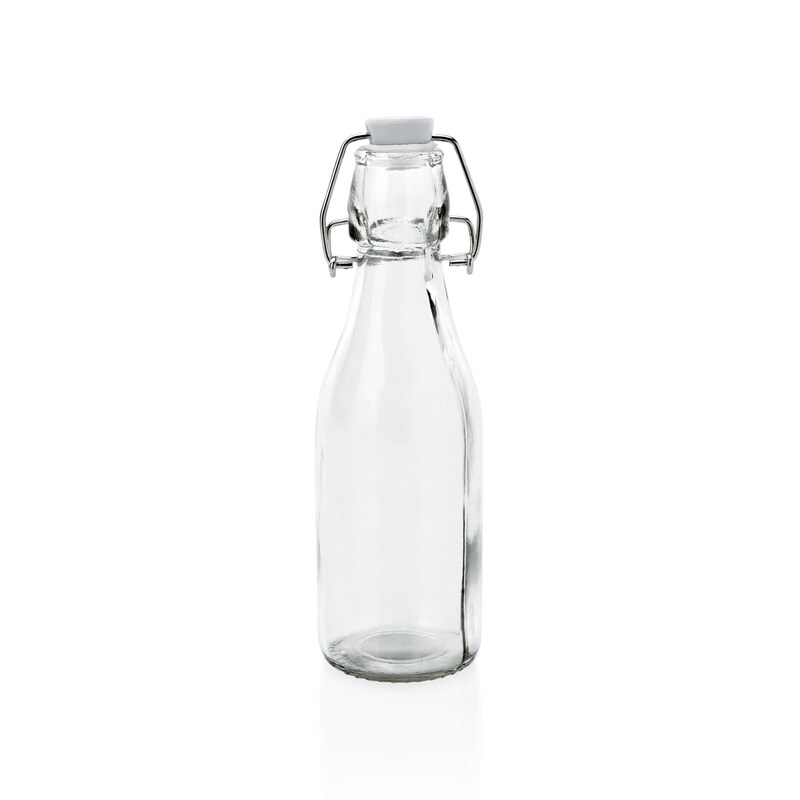 42x Bügelverschlussflasche 250 ml Glasflasche mit Bügelverschluss Deckel mit Dichtung