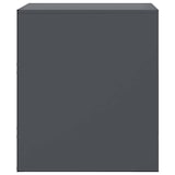 thumbnail of Mesitas de noche 2 unidades gris antracita 34,5x39x44 cm