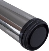 thumbnail of Tischbeine höhenverstellbar Ø60mm Edelstahl Optik für Schreibtisch Esstisch Länge 560mm