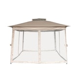 thumbnail of Pavillon Gartenpavillion Pergola Metall Outdoor Kleopatra 335x335x270cm faltbar