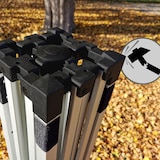 thumbnail of Marktzelt 2x2m - mit 3 Wänden - Weiß