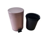 thumbnail of Home IdeasKosmetikeimer Treteimer Metall 3l Rosa