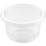 thumbnail of 1000x DUNI Dressingbecher 110 ml Transparent ungeteilt