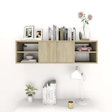 thumbnail of vidaXL Wandregal Sonoma-Eiche 102x30x29 cm Holzwerkstoff