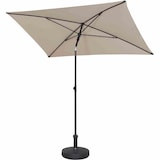 thumbnail of City Mittelstockschirm anthrazit/natur 140x210cm