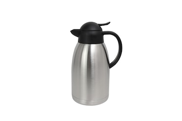 METRO Professional Thermoskan, Roestvrij staal 18/8, 17,5 x 13,5 x 28 cm, 2L, zilver