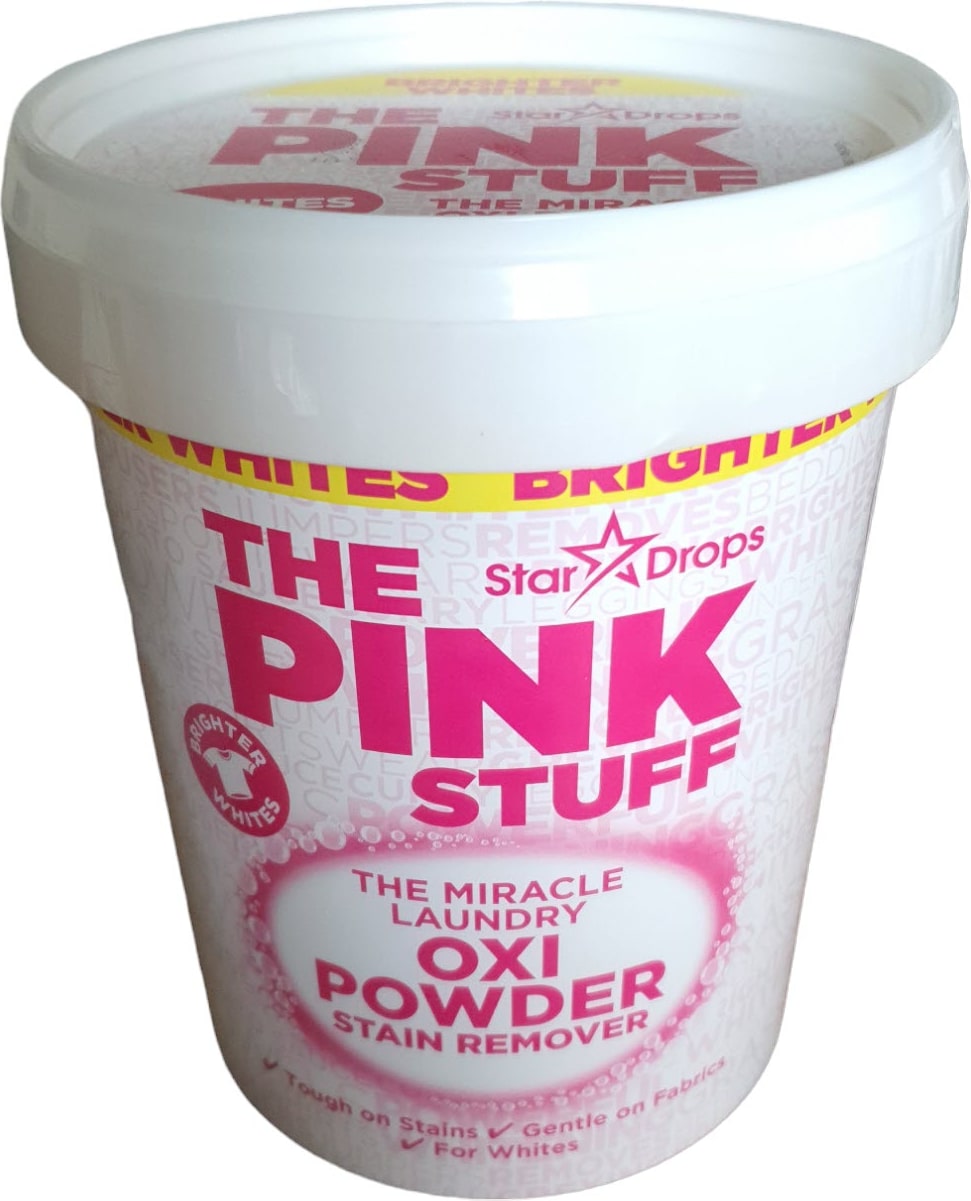 The Pink Stuff Fleckenentferner Oxi Powder Weisse Wäsche 1 kg