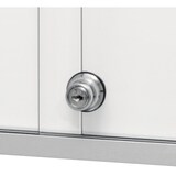 thumbnail of Magnetoplan Schaukasten Plakatvitrine mit Schiebetüren - 8xDIN A4 - 89,8x63,8x3cm (BxHxT) - Brandschutzklasse A1/A2