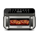thumbnail of G3 Ferarri Friggitrice e Griglia ad Aria Friggisano BBQ 1700W, 37.5x26x45, nero/grigio G10181