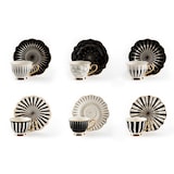 thumbnail of Excelsa Set mit 6 kaffeetassen und tassen Alice Porzellan 10 cl Weiß