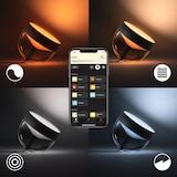 thumbnail of Philips Hue White and Color ambiance Iris Tischleuchte schwarz