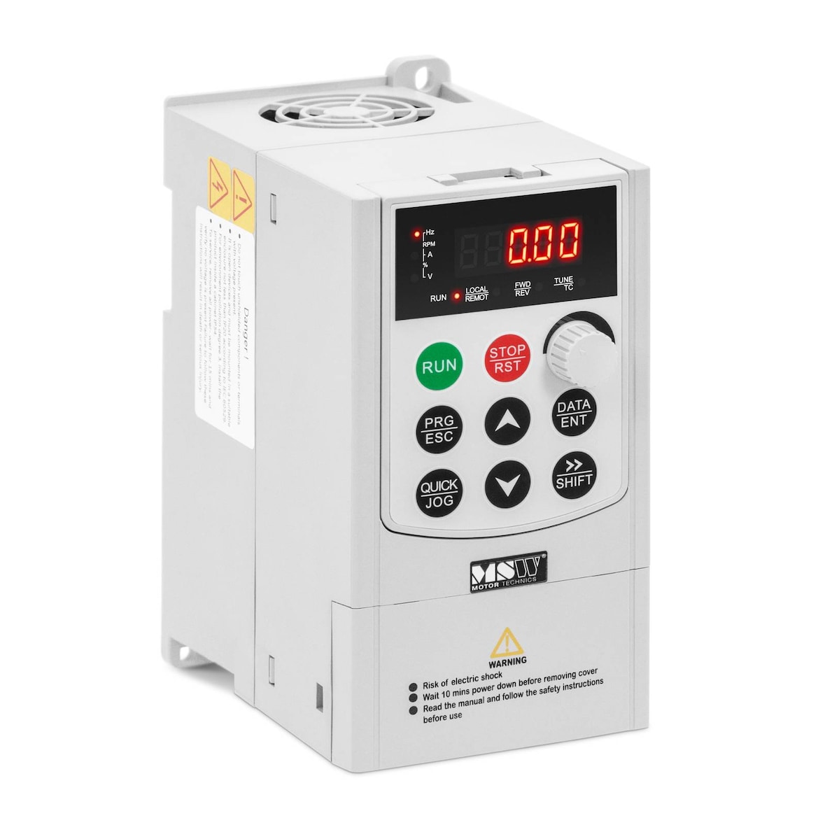 MSW - VFD-frequentieomvormer - 2200 W - 230 V - 0,1 tot 500 Hz - LED