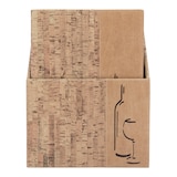 thumbnail of Securit® Design-Lederstil-Menühüllen in Box (1 Doppelinsert, zeigt 4xA4) - 10er Set A4-Weinhüllen