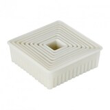 thumbnail of Schneider - Ausstechersatz Quadrat, gezackt 9-teilig, Material: Nylon, hitzebeständig bis +160°C