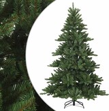 thumbnail of vidaXL Künstlicher klappbarer Weihnachtsbaum Grün 210 cm PVC, Stahl
