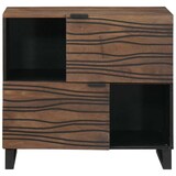 thumbnail of vidaXL Sideboard Braun 80 x 33 x 75 cm massives Mangoholz