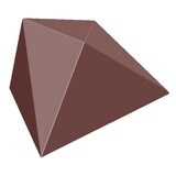 thumbnail of Schneider Schokoladen-Form Davide Comaschi 275x135x24 mm 38x32x22,5mm / 3x6pc/10gr -K