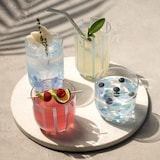 thumbnail of like. by Villeroy & Boch Like Confetti Aqua Longdrinkglas 300 ml 2er Set