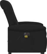 thumbnail of vidaXL Elektrischer Massagesessel mit Aufstehhilfe Schwarz Stoff