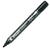 thumbnail of PILOT Marqueur permanent MARKER 100 pointe conique fine encre Noir