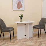 thumbnail of HOMCOM Tavolo da Cucina Pieghevole Salvaspazio 90x60x74cm Bianco