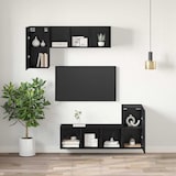 thumbnail of vidaXL Wand-TV-Schrank Schwarz Eichen-Optik 30,5 x 30 x 60 cm