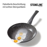 thumbnail of STONELINE® CERAMIC Bratpfanne 24 cm, Keramik-Beschichtung, mit Glasdeckel, Induktion geeignet