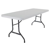 thumbnail of Table pliante rectangulaire Blanche 183 x 76cm LIFETIME