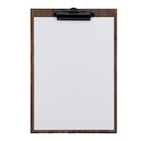 thumbnail of Securit® Walnussholz-Speisekartenhalter - Holzpaneel mit Klemme