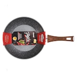 thumbnail of Mamù Induktionswok mit einem Griff, antihaftbeschichtet und kratzfest, Ø 34 cm, mit hoher Wandstärke, besonders widerstandsfähig