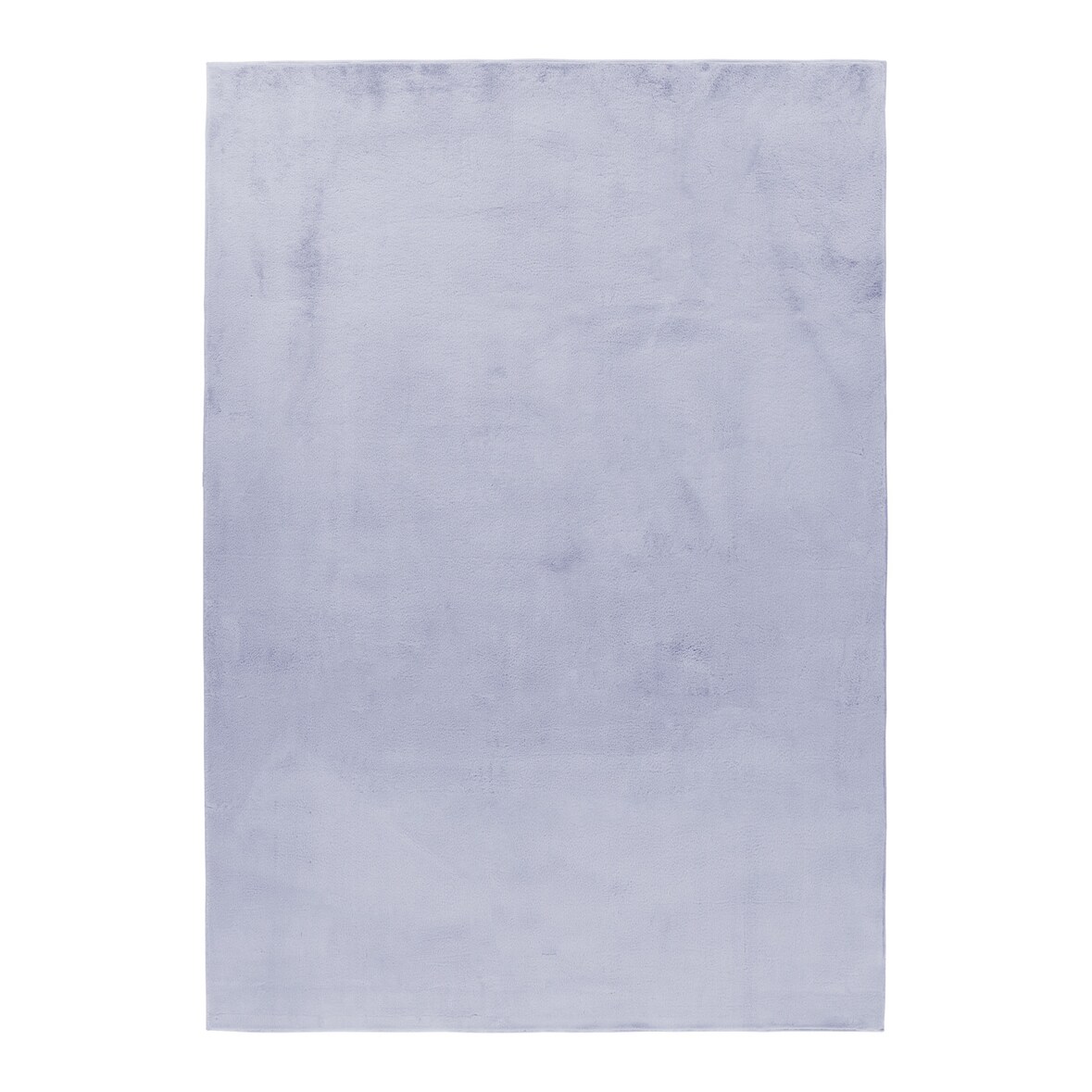 Teppich Schlafzimmer Unifarben Elegant Waschbar Strapazierfähig Wohnzimmer Esszimmer Silber 60x110 cm – NECKAR von Kadima Design