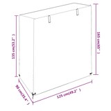 thumbnail of vidaXL Abdeckungen für Schaukelbank 2 Stk. 8 Ösen 125x90x135/165 cm