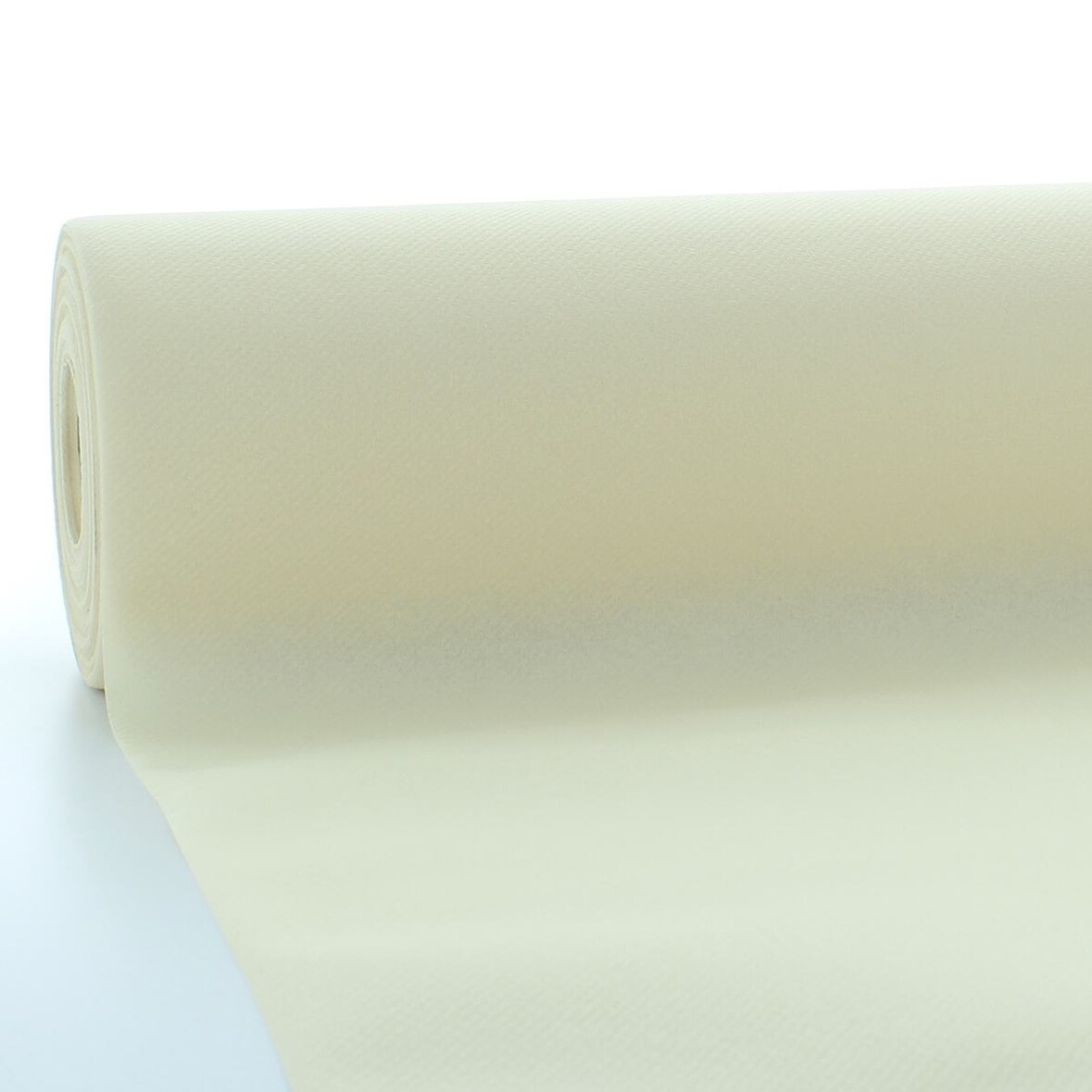 Sovie HORECA Tischdeckenrolle Creme aus Linclass® Airlaid 120 cm x 25 m, 4x1 Stück, Creme