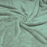 thumbnail of Briebe SC4212-2215 Manta Sofá Invierno Sedalina Lisa y Borreguito Polar Sherpa 130x160 cm Calentita Gruesa Suave, Verde