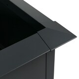 thumbnail of Hochbeet HWC-N24, Metallhochbeet Gemüsebeet Blumenkasten Pflanzkübel, Schneckenkante 78x170x90cm Eisen 52kg, anthrazit