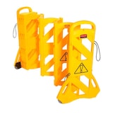 thumbnail of Rubbermaid bobiles Absperrsystem auf Rollen | HxBxT 100x60x35cm | Geöffnete Länge 4 Meter | Gelb von PROREGAL