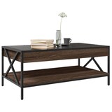 thumbnail of vidaXL Couchtisch mit Infinity-LED Braun Eichen-Optik 90x50x38 cm