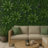 thumbnail of Siepe artificiale realistica pannello 3D giardino 100x100cm Farnuk-BLF100V