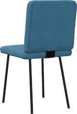 thumbnail of vidaXL Esszimmerstühle 4 Stk. Blau Samt