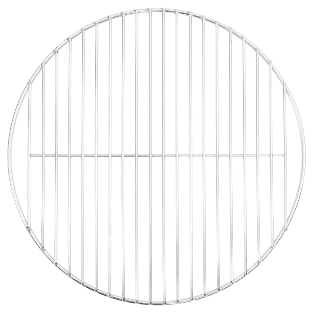 Grille De Barbecue Ronde ø40 Cm Acier Inoxydable 304
