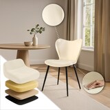 thumbnail of Esszimmerstuhl Maika creme/Samt