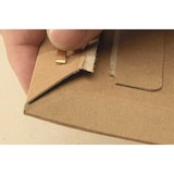 thumbnail of 50x Versandtaschen TP360 320x455mm stabile Vollpappe Selbstklebeverschluss A3 braun