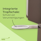 thumbnail of Medi-Inn Hygienetower Desinfektionssäule Edelstahl mit Desinfektionsspender und Tropfschale
