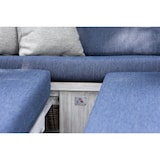 thumbnail of Strandkorb deVries PURE® Seaside XL - PE white kubu - Dessin 504