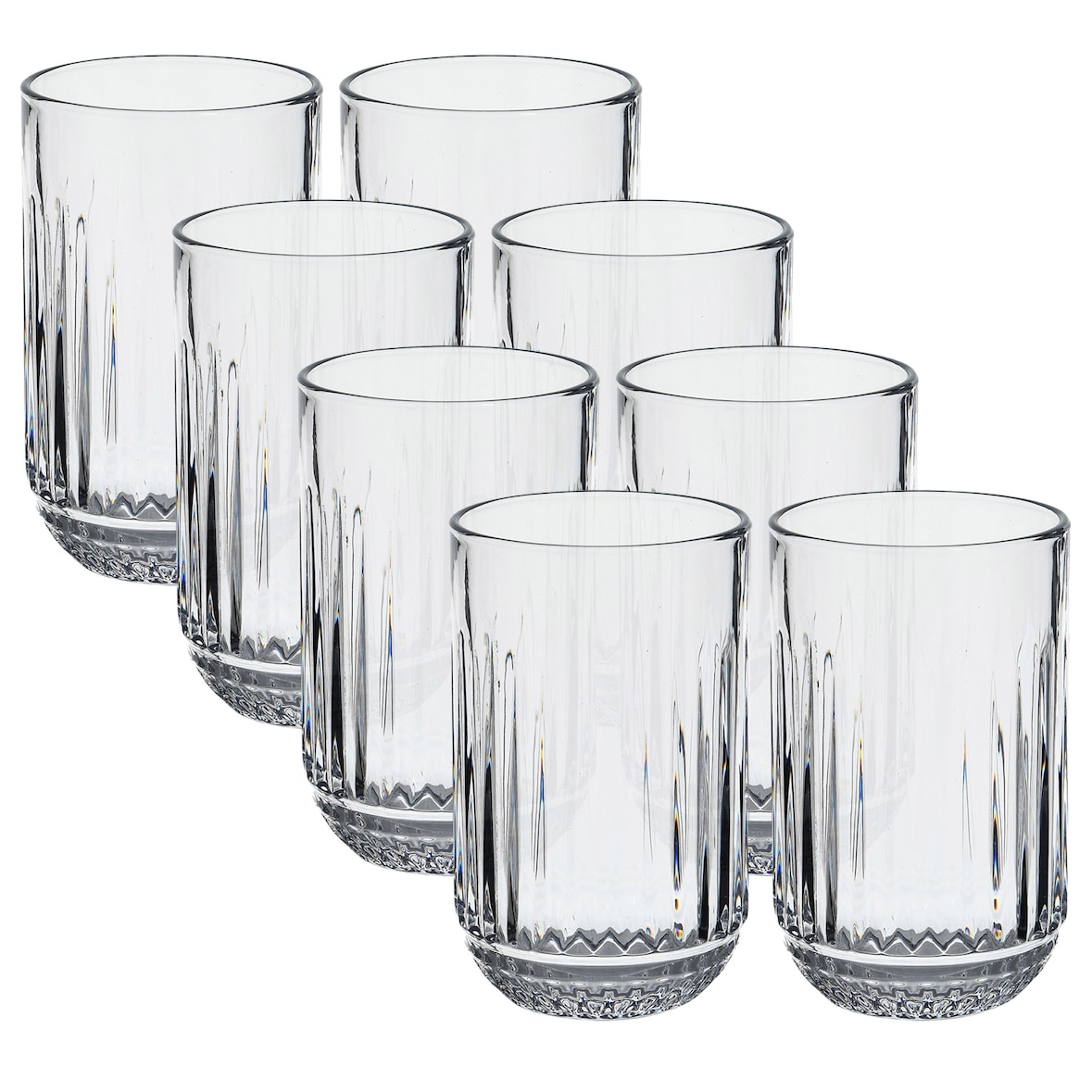 San Ignacio - 8 Gläser 380 ml Transparent