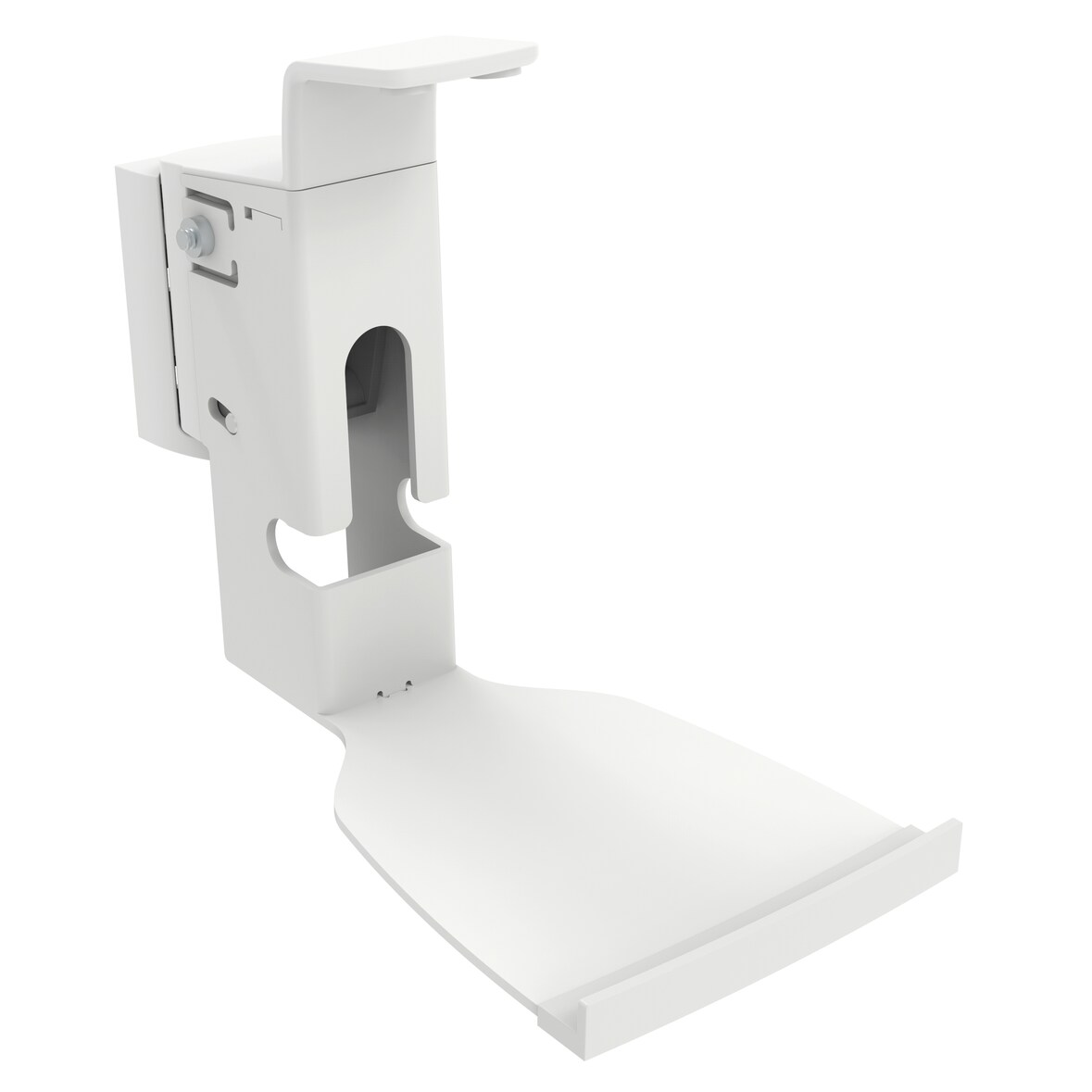 My Wall 2 Wandhalter für SONOS Lautsprecher PLAY: 5 Gen.2 Belastung: 7 kg, schnelle und einfache Installation, Inhalt: 2 Stück, weiß